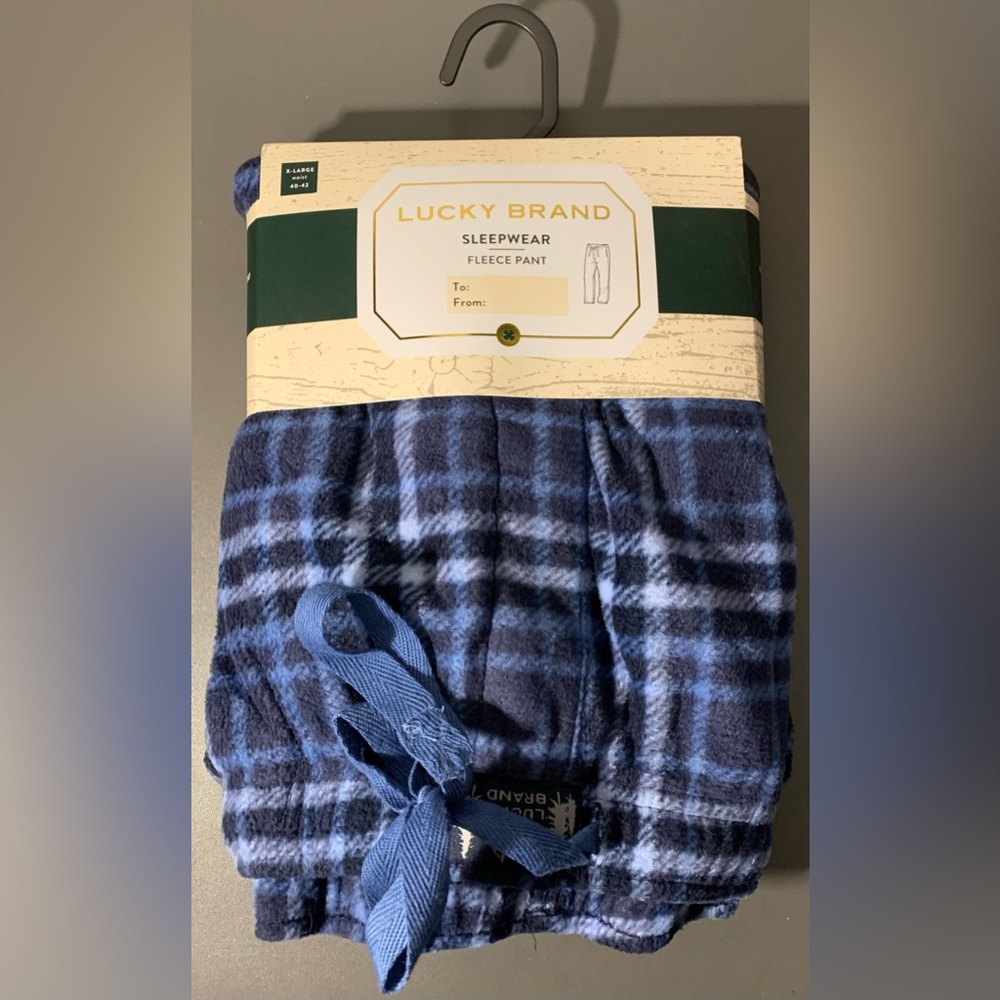 Lucky Brand Men's Pajama Pants - Ultra Soft Fleece Sleep and Lounge Pants